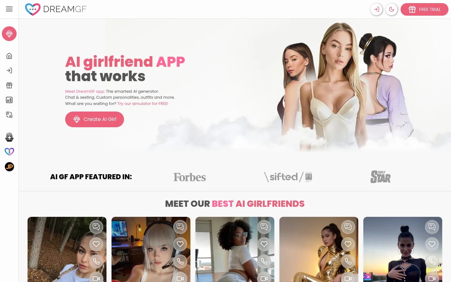 Screenshot of Lovel.ai