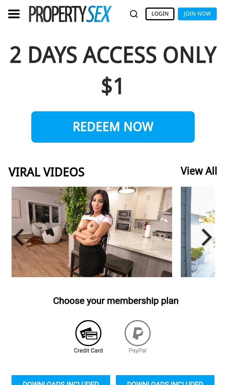 Screenshot of PropertySex