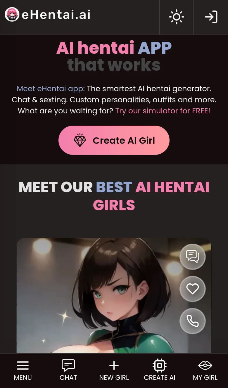 Screenshot of eHentai.ai