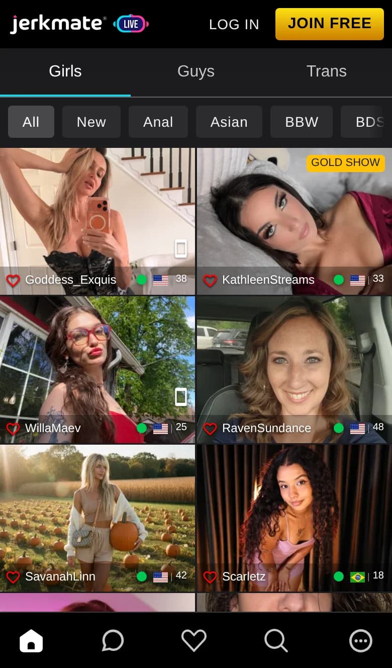 Screenshot of Jerkmate