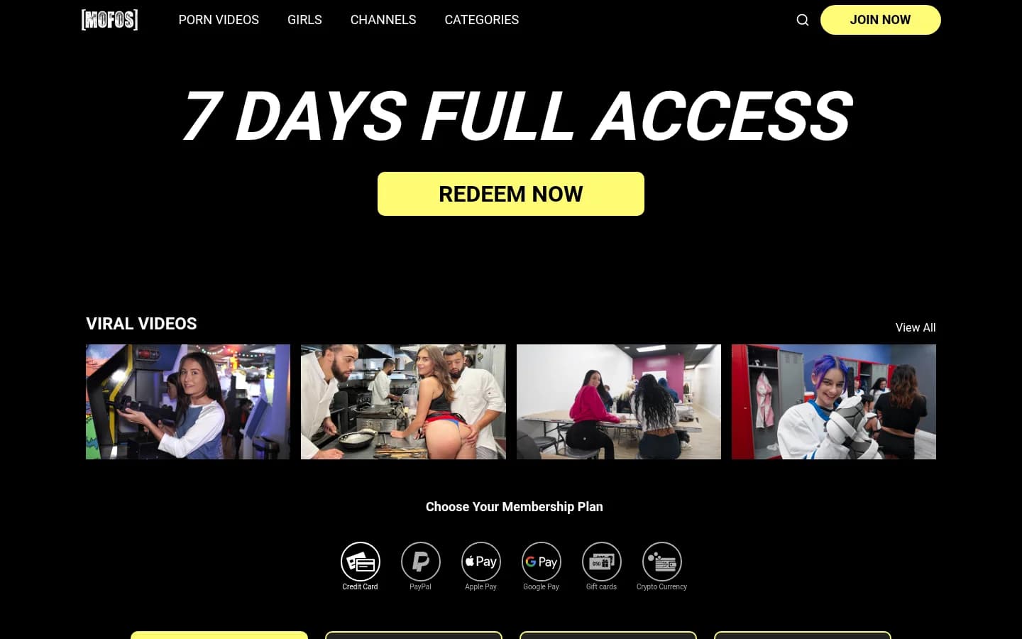 Screenshot of Mofos